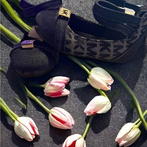 Like New Blue Jean colors Michael Kors strappy shoes